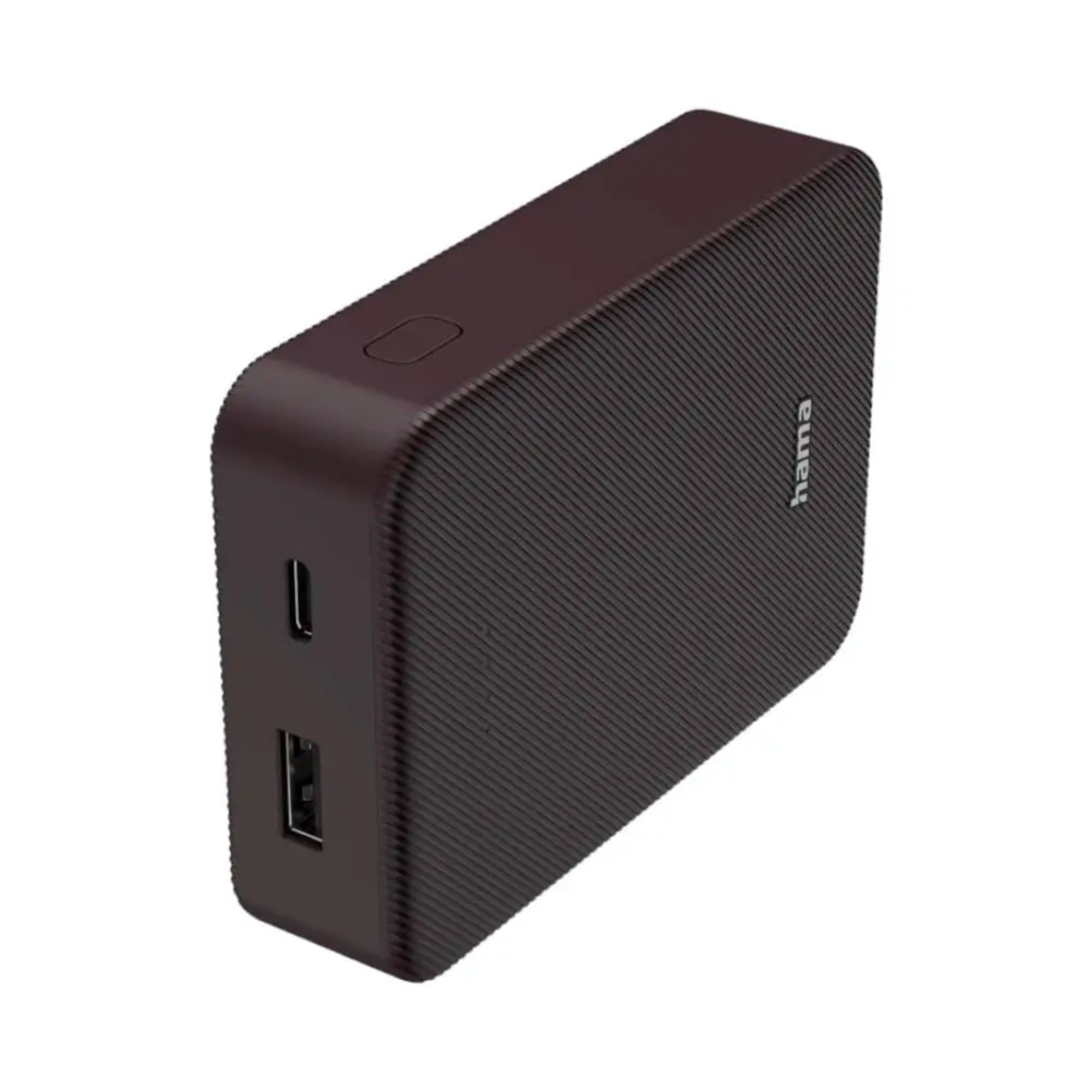 Hama HAM-201712 Colour 10 Plum 10000 mAh Power Pack, Black