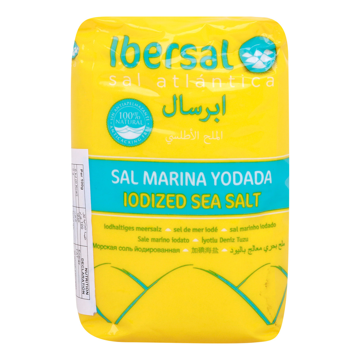 Ibersal Iodized Sea Salt 1 kg