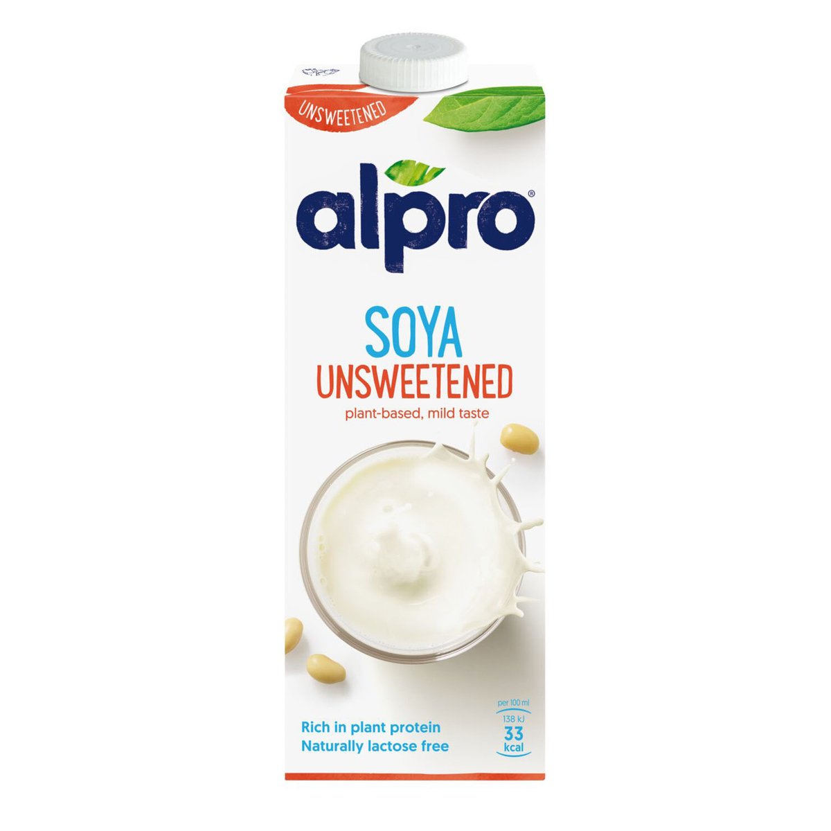 Alpro Unsweetened Soya Milk 1 Litre