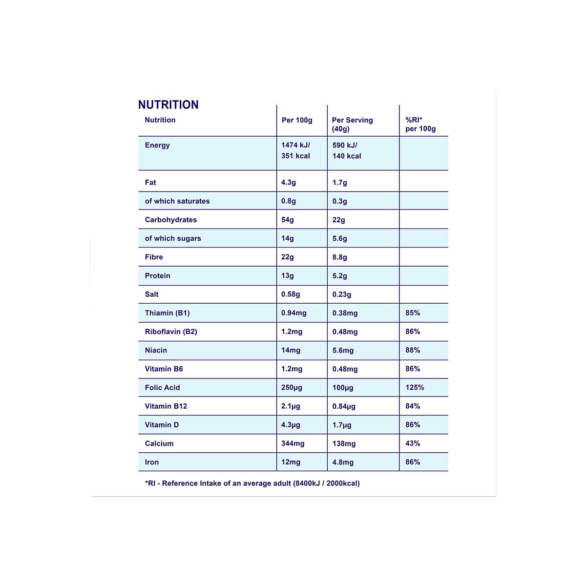 Weetabix Crunchy Bran 375 g