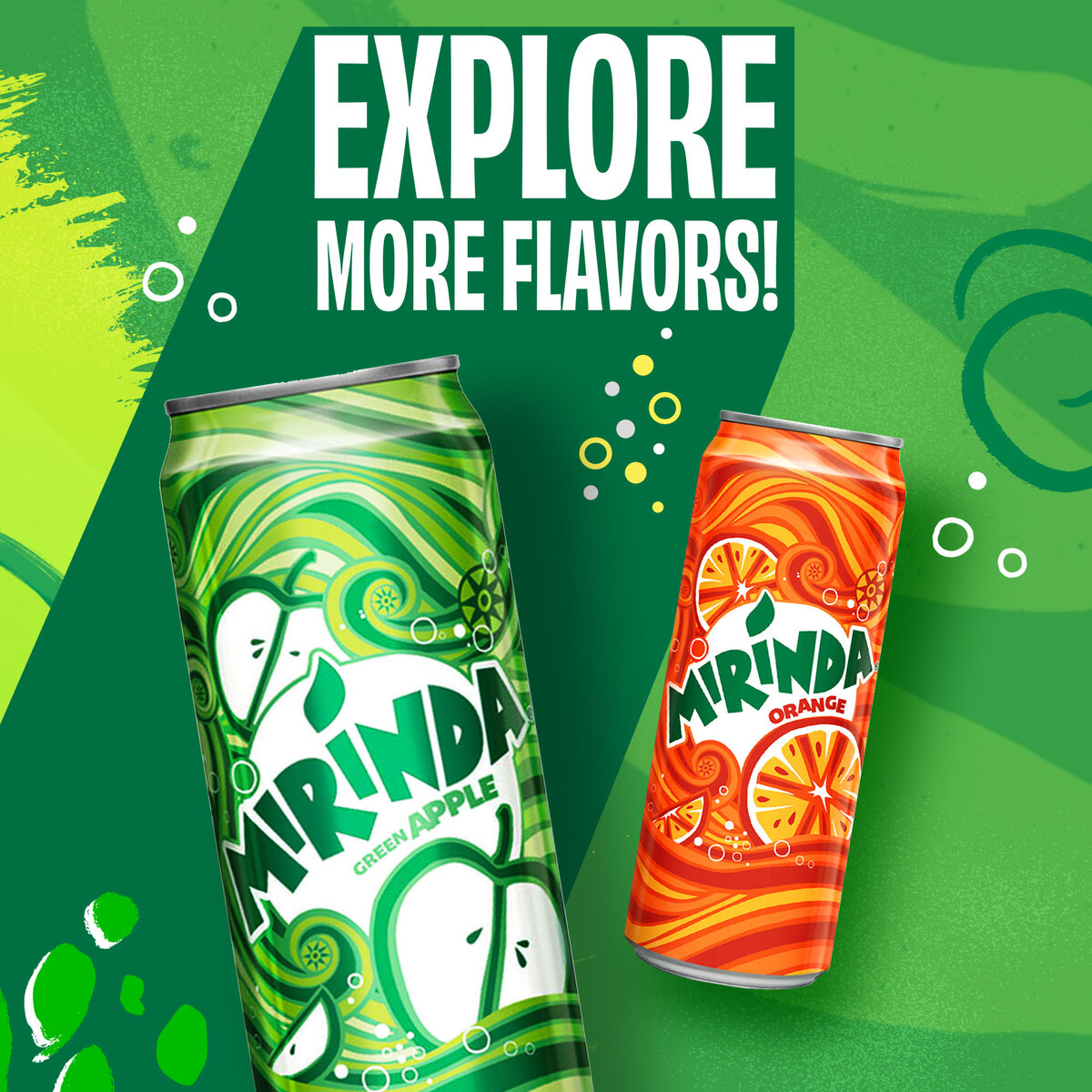 Mirinda Green Apple Can 330 ml