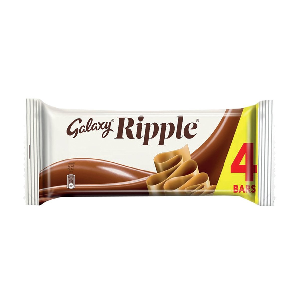 Galaxy Ripple Choco Bar 4 pcs 120 g