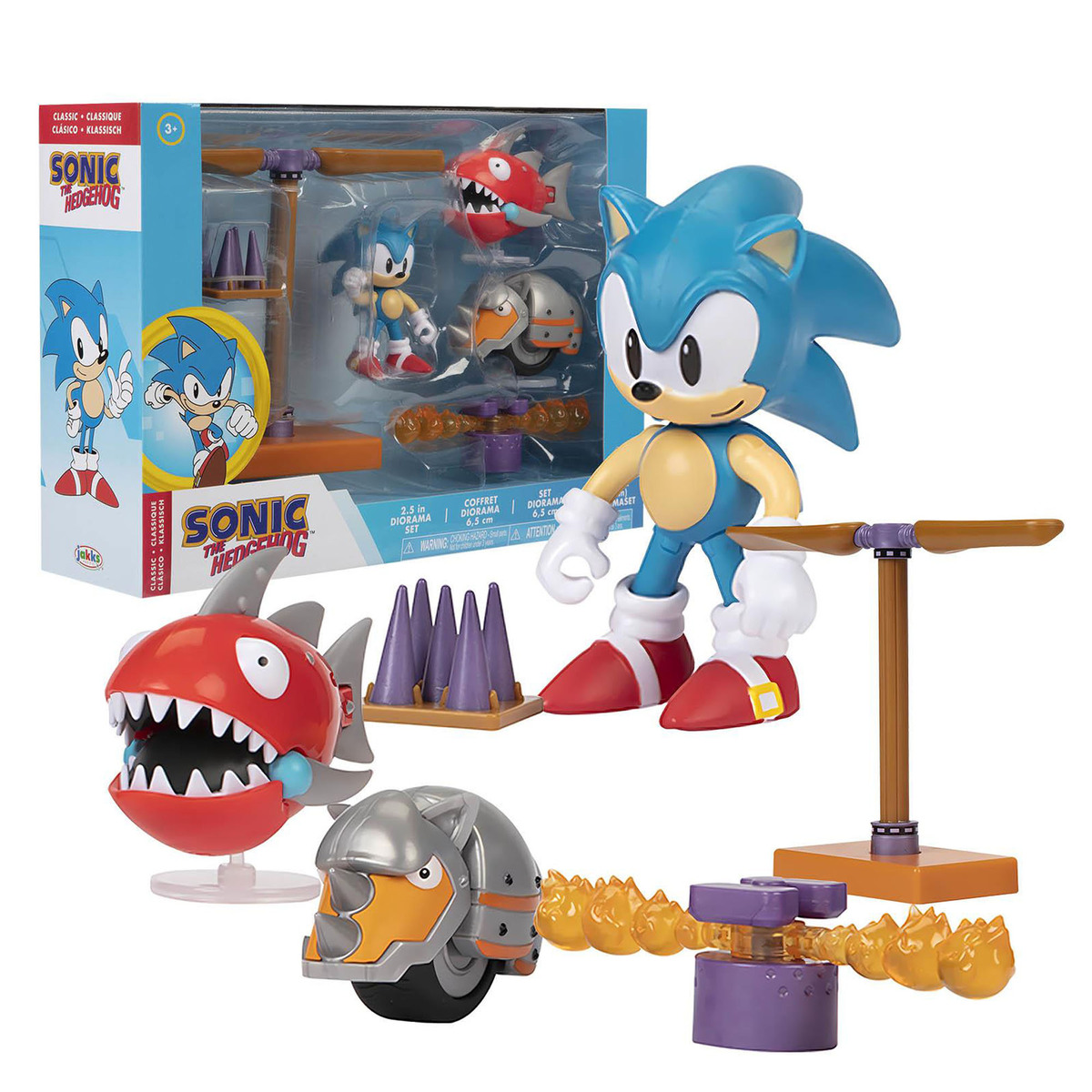 Sonic Diorama Set Wave 2 - Sunny 3437 - Noy Brinquedos