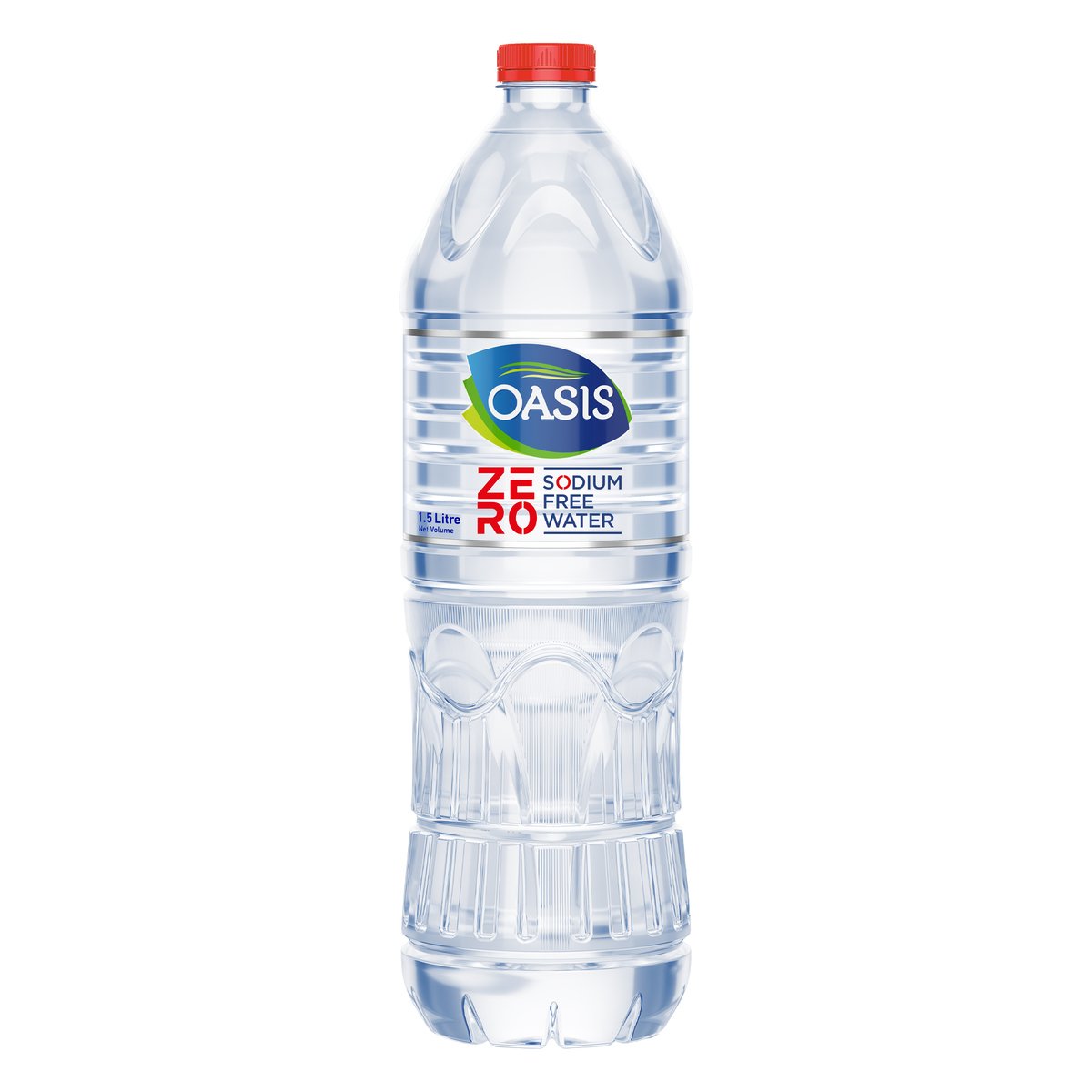 Oasis Zero Sodium Free Bottled Water 6 x 1.5 Litres