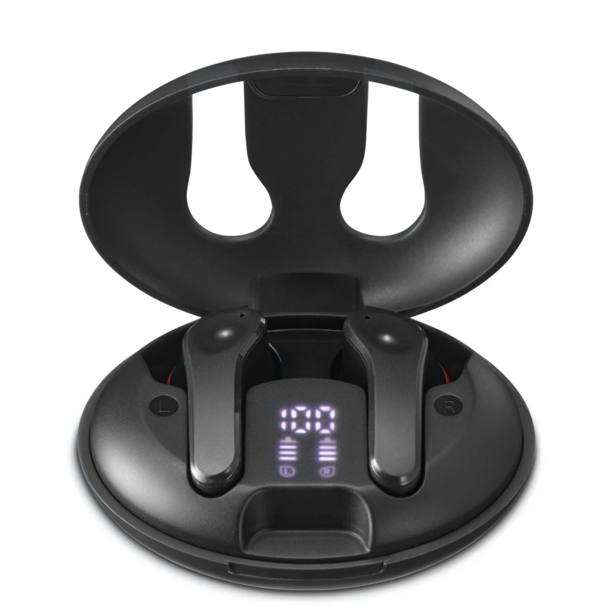 Hama Spirit Unchained ENC True Wireless Earbuds, Black, 184167