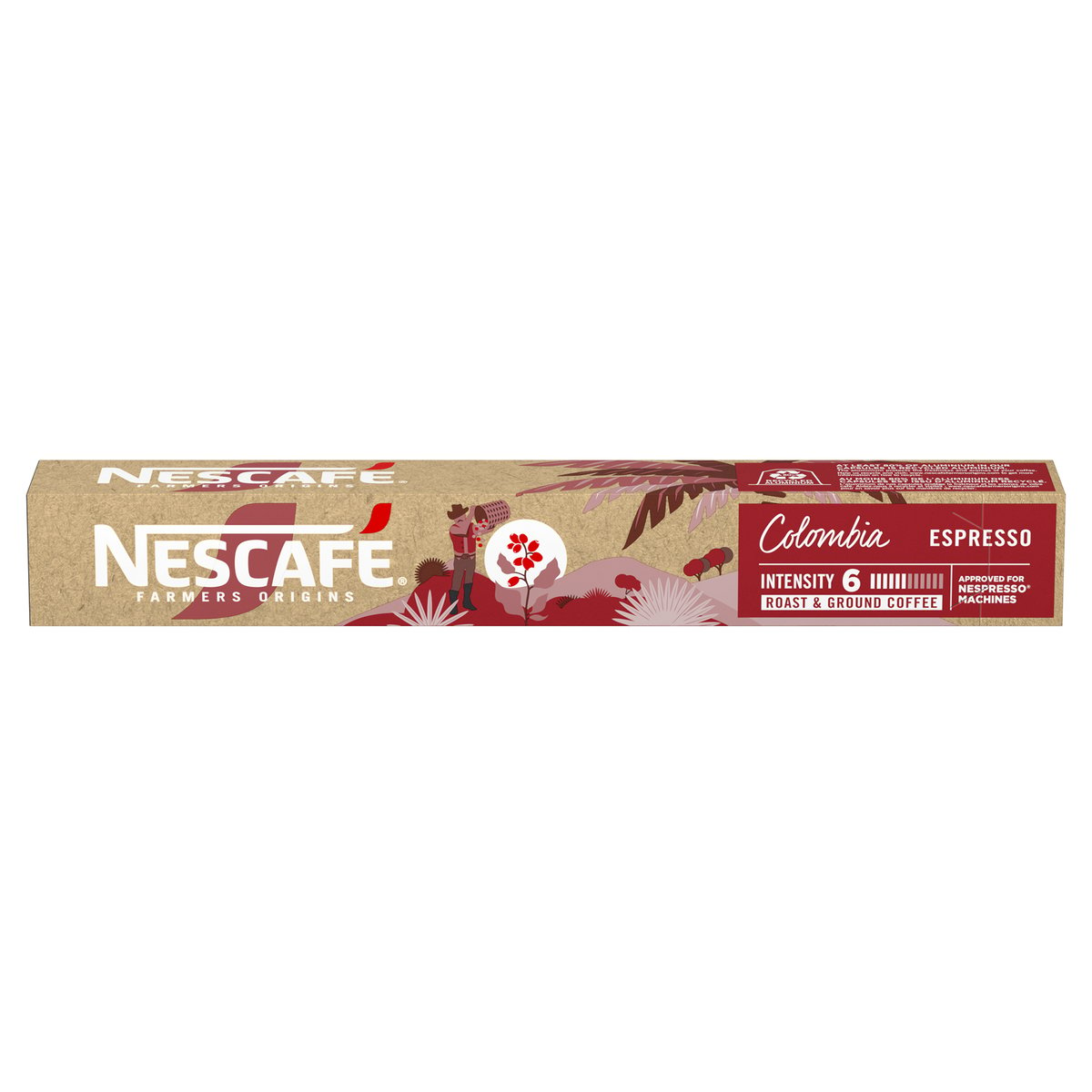 Nescafe Farmers Origins  Colombia Espresso Intensity 6 Coffee Capsules 44 g