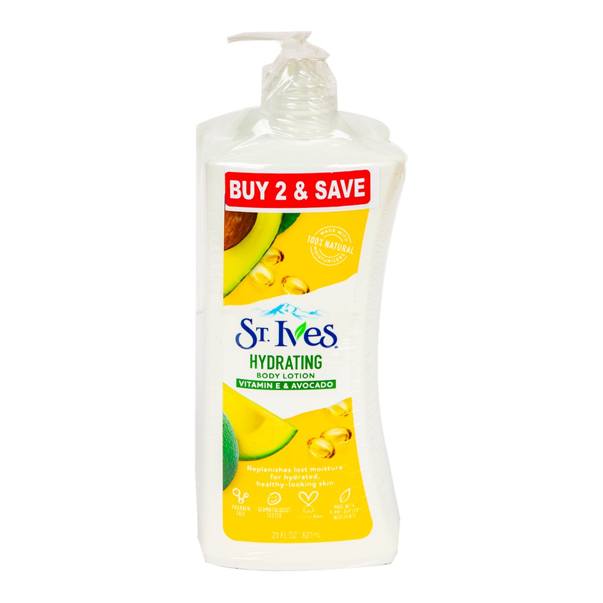 St. Ives Body Lotion Assorted 621 ml 1+1