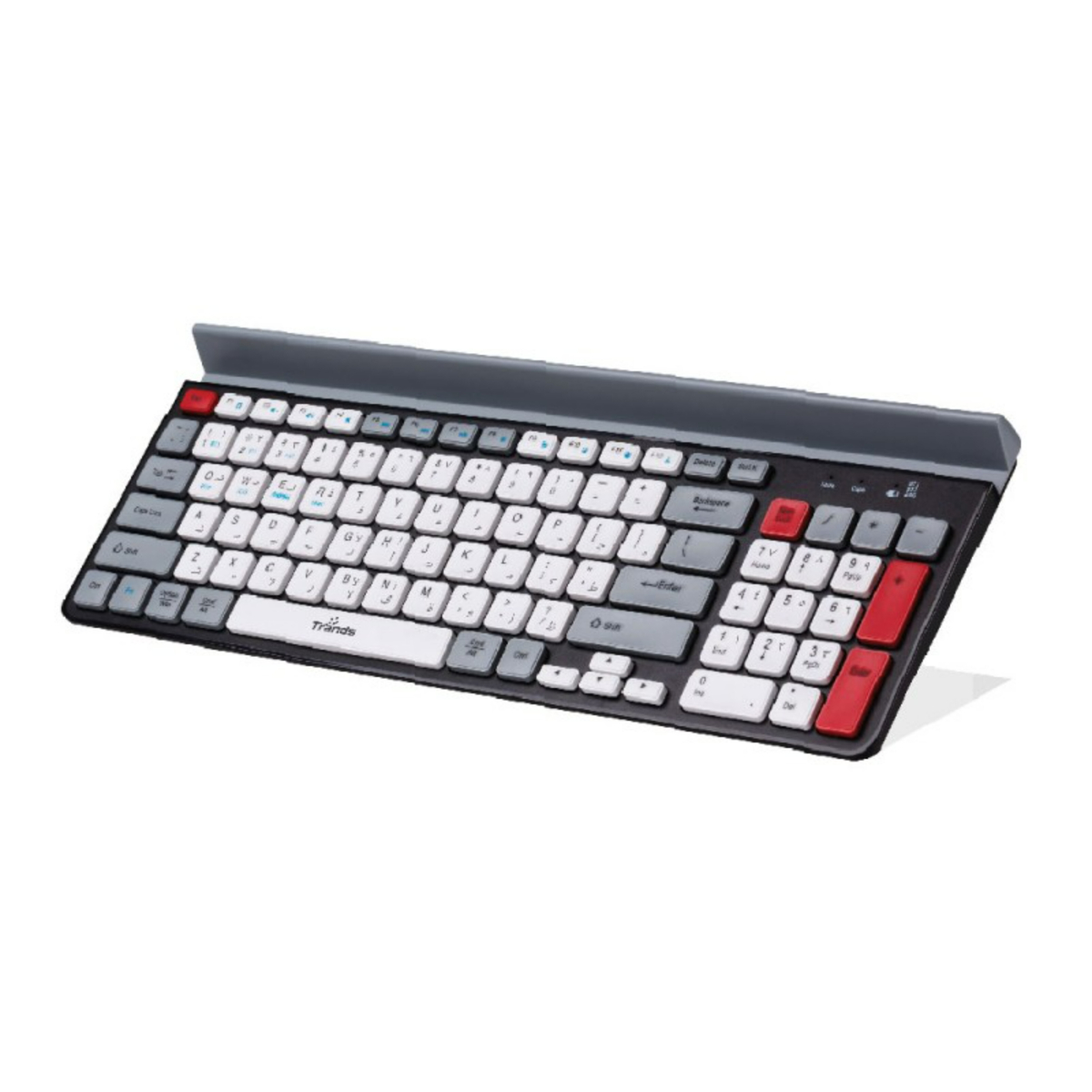 Trands Bluetooth Wireless KeyBoard with Tablet Holder, KB9674 Online at  Best Price, PC Keyboards