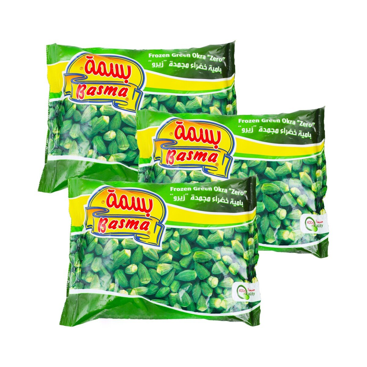 Basma Okra Value Pack 3 x 400 g