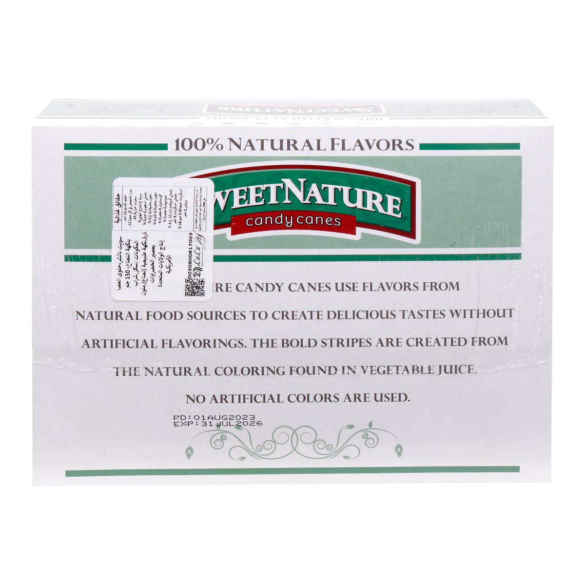 Sweet Nature Candy Canes Peppermint 5.3 oz (150 g)