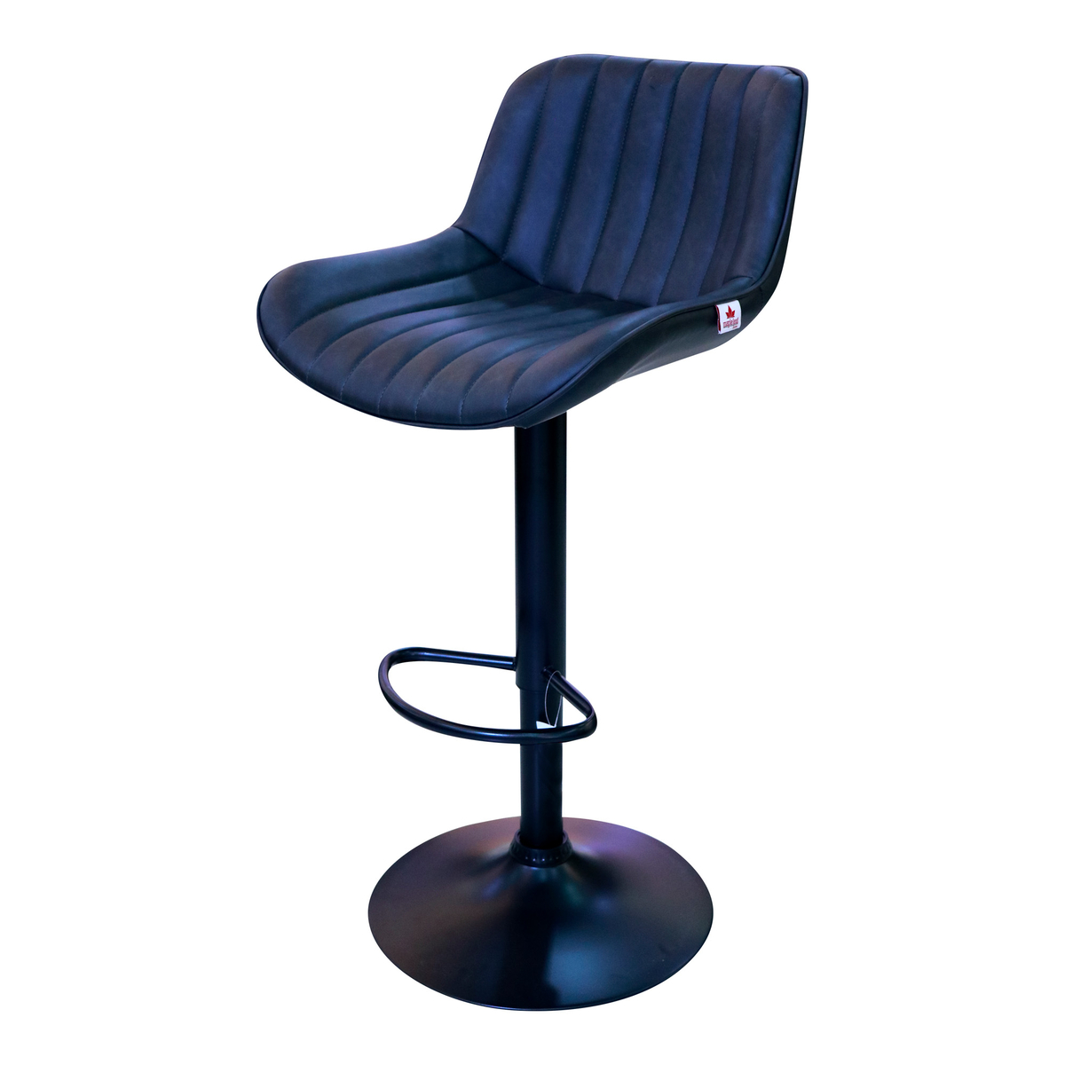 Maple Leaf Home Ch Abel Barstool Rocker, Black, 171