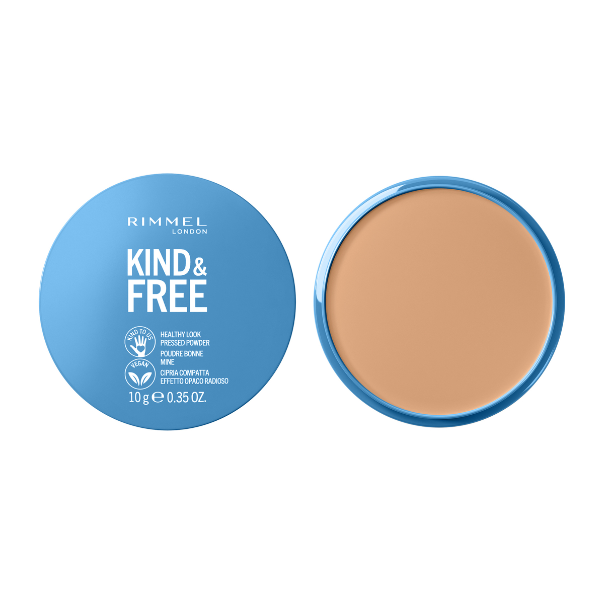 Rimmel London Kind & Free Pressed Powder, 020 Light, 10 g