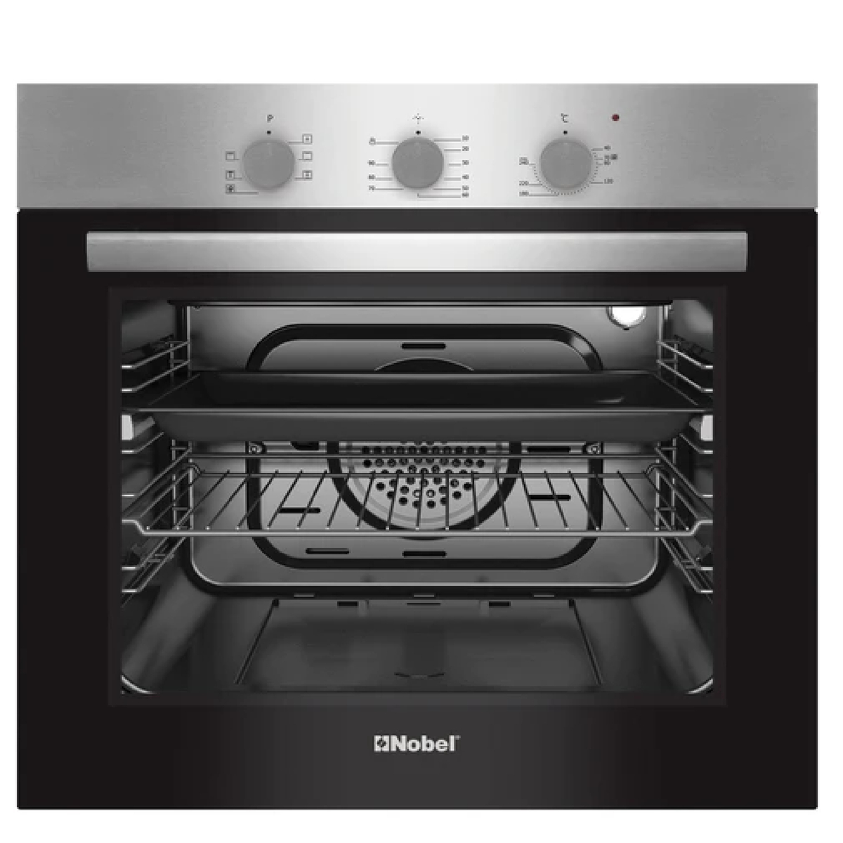 Nobel Built-in Electric Oven, Stainless Steel, 62 L, NBI61080