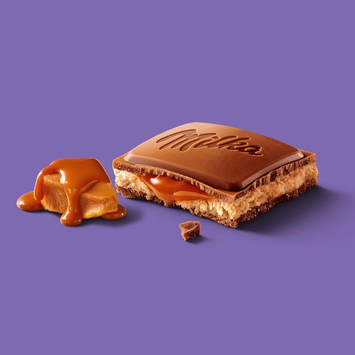 Milka Chocolate Caramel Value Pack 2 x 100 g