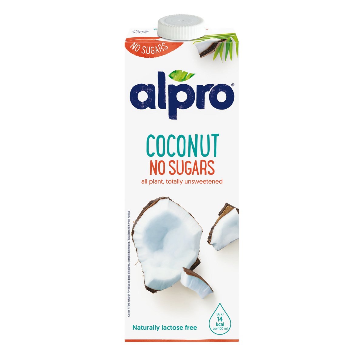 Alpro No Sugars Coconut Drink 1 Litre