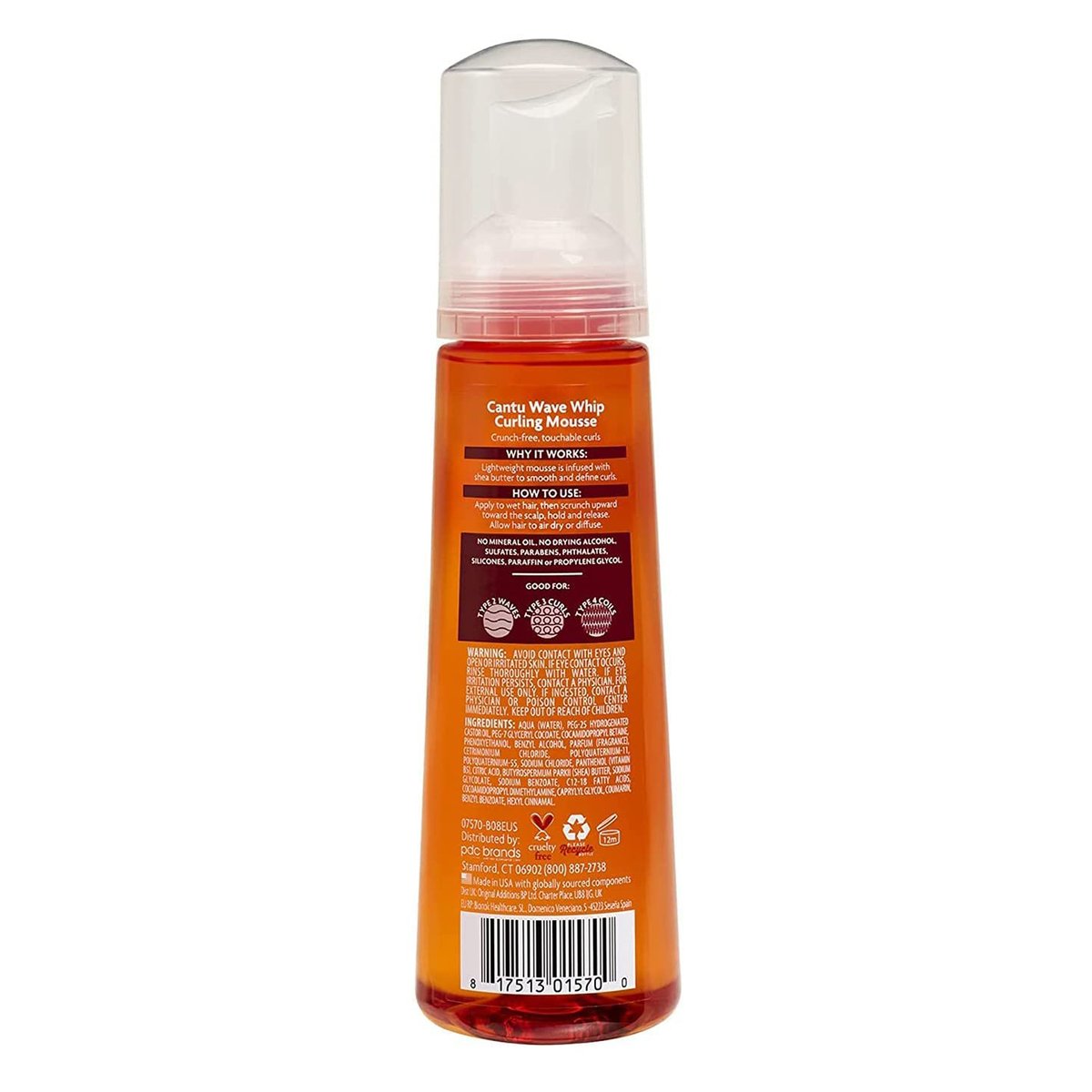 Cantu Shea Butter Wave Whip Curling Mousse 248 ml