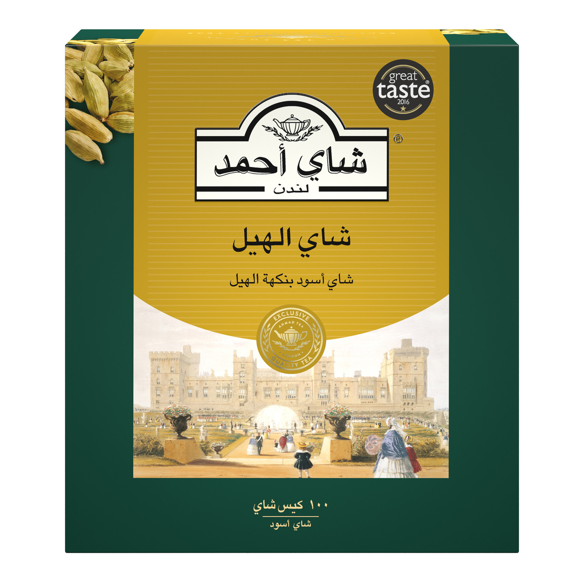 Ahmad Tea Cardamom Tea 100 Teabags