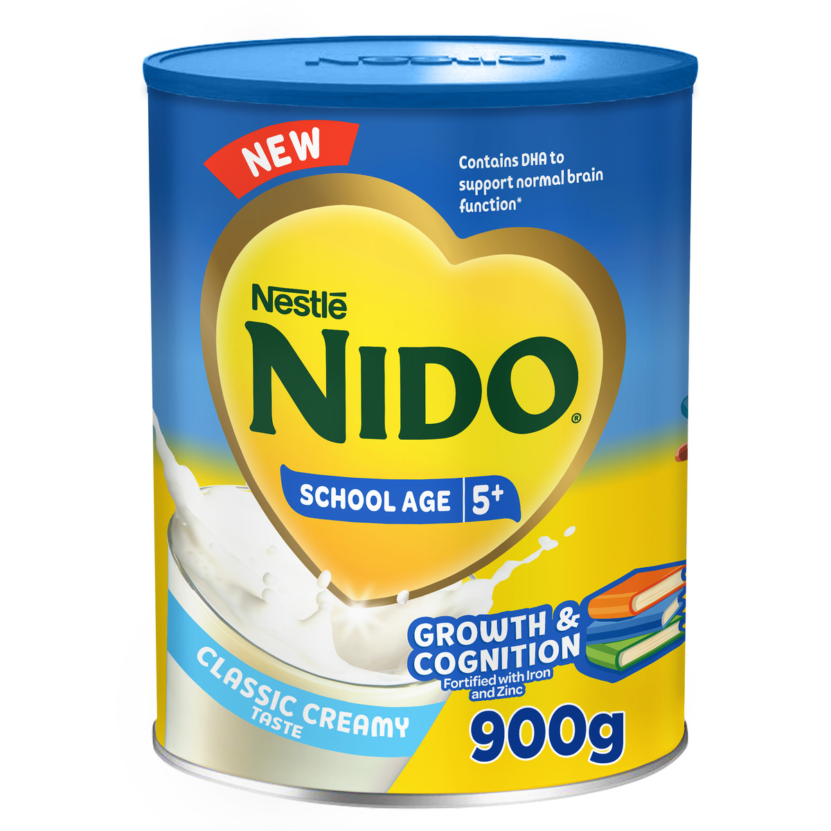 Nestle Nido School Age 5+ Classic Creamy Taste Tin 900 g