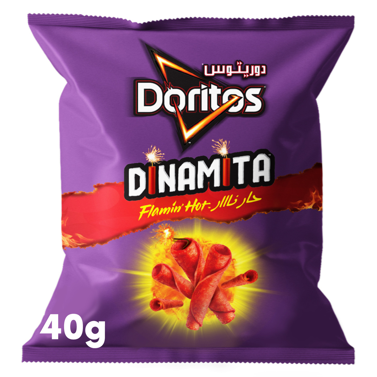 Doritos Dinamita Flamin' Hot Flavored Tortilla Chips 40 g