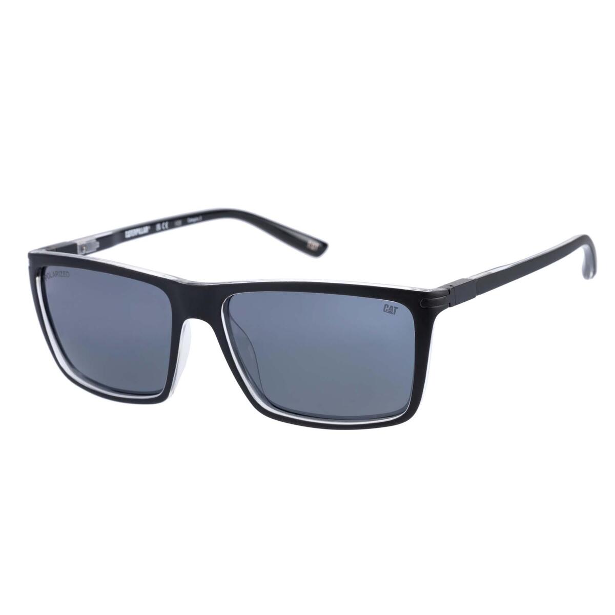 Caterpillar Polarized Unisex Sunglass Square CPS-8509-104P Black