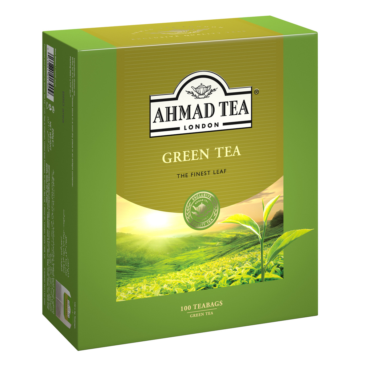 Ahmed Green Tea 100 Teabags