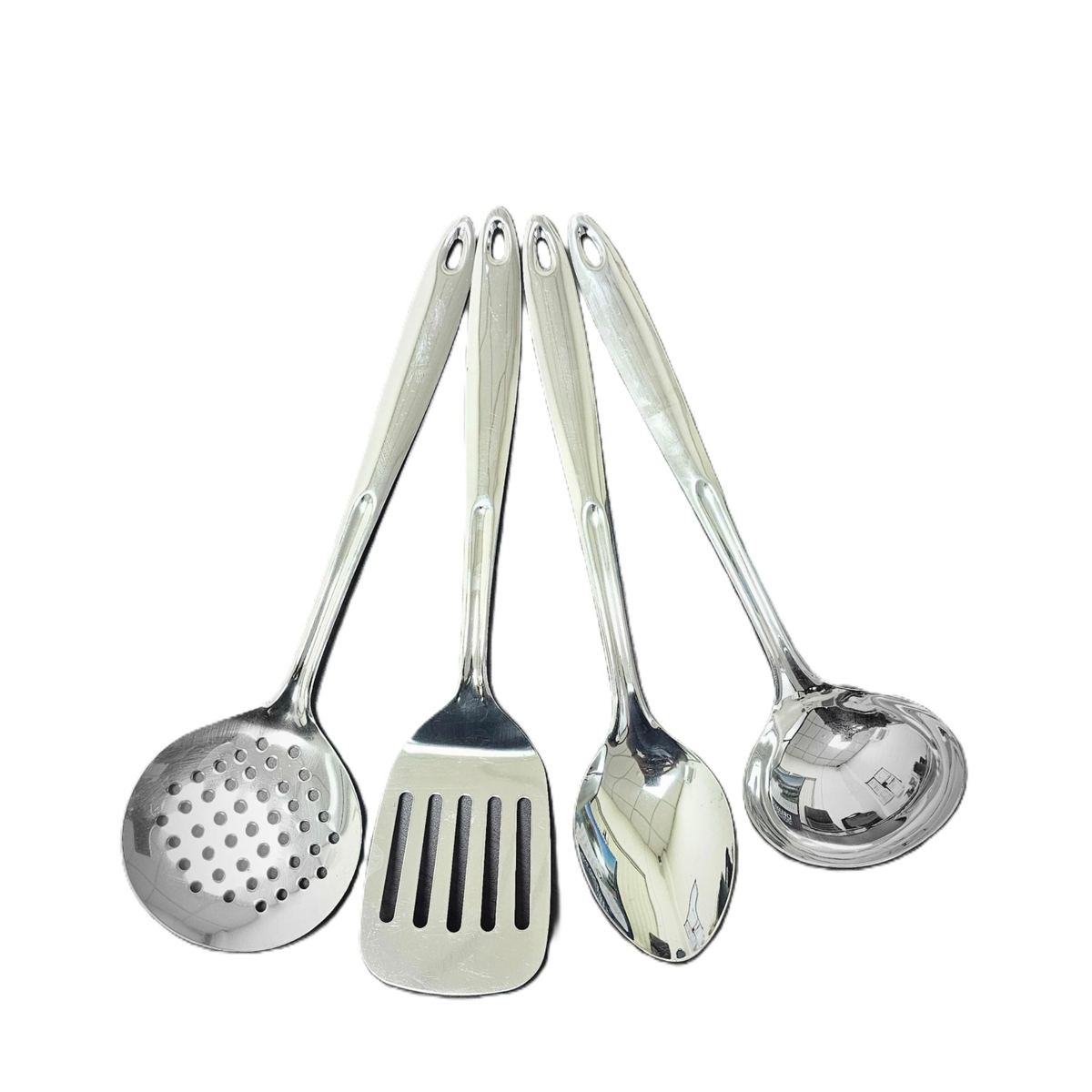 Chefline Stainless Steel Cooking Utensils, 4 pcs, JCNHK1964S