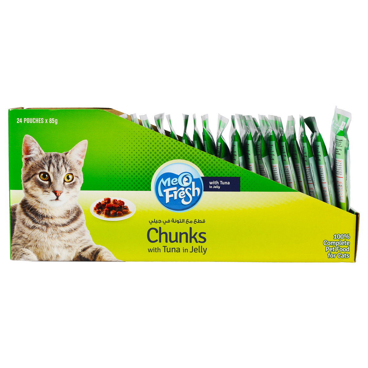 Meo Fresh Chunks With Tuna In Jelly 24 x 85 g