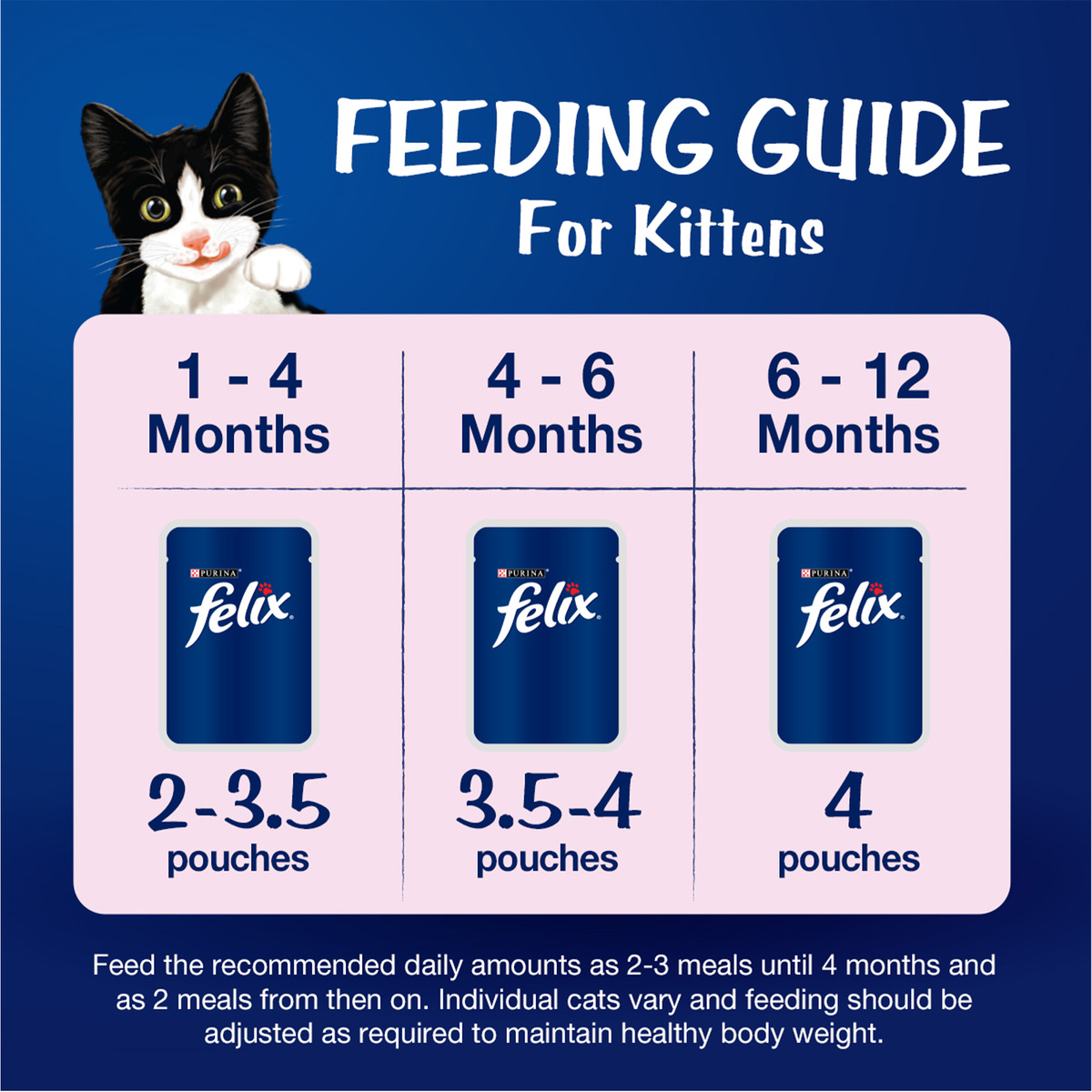 Purina Felix Kitten With Tuna In Jelly Up to 1 Year 85 g