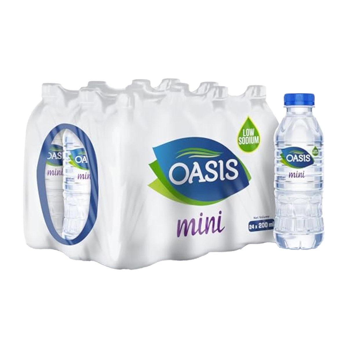 Oasis Mini Water Low Sodium Value Pack 24 x 200 ml