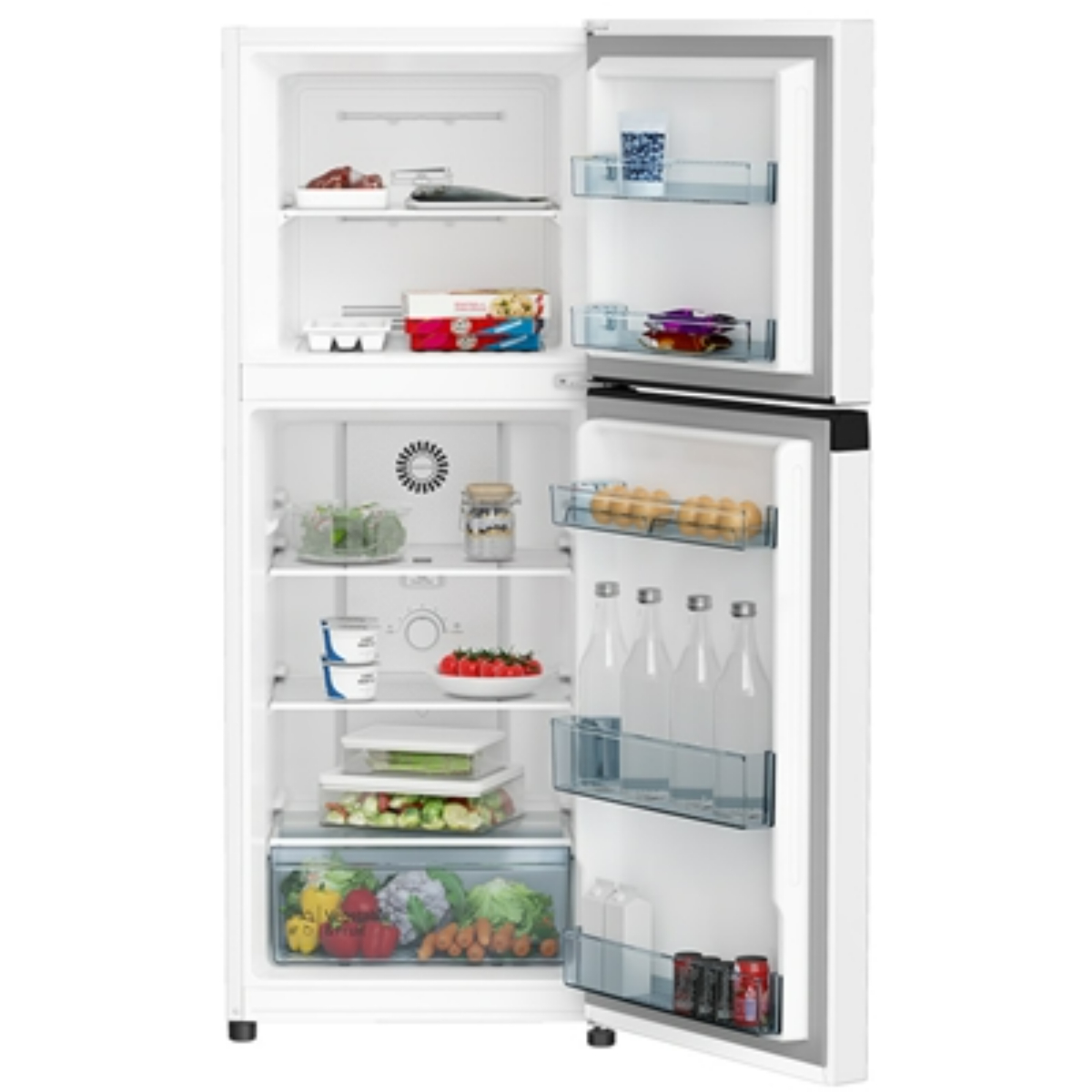 Hitachi Double Door Refrigerator, 210L, HRTN5230MPWHGF