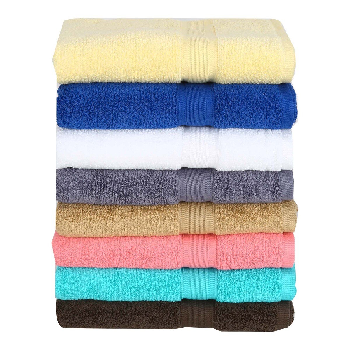 Homewell Bath Towel 68x138cm Assorted Per pc