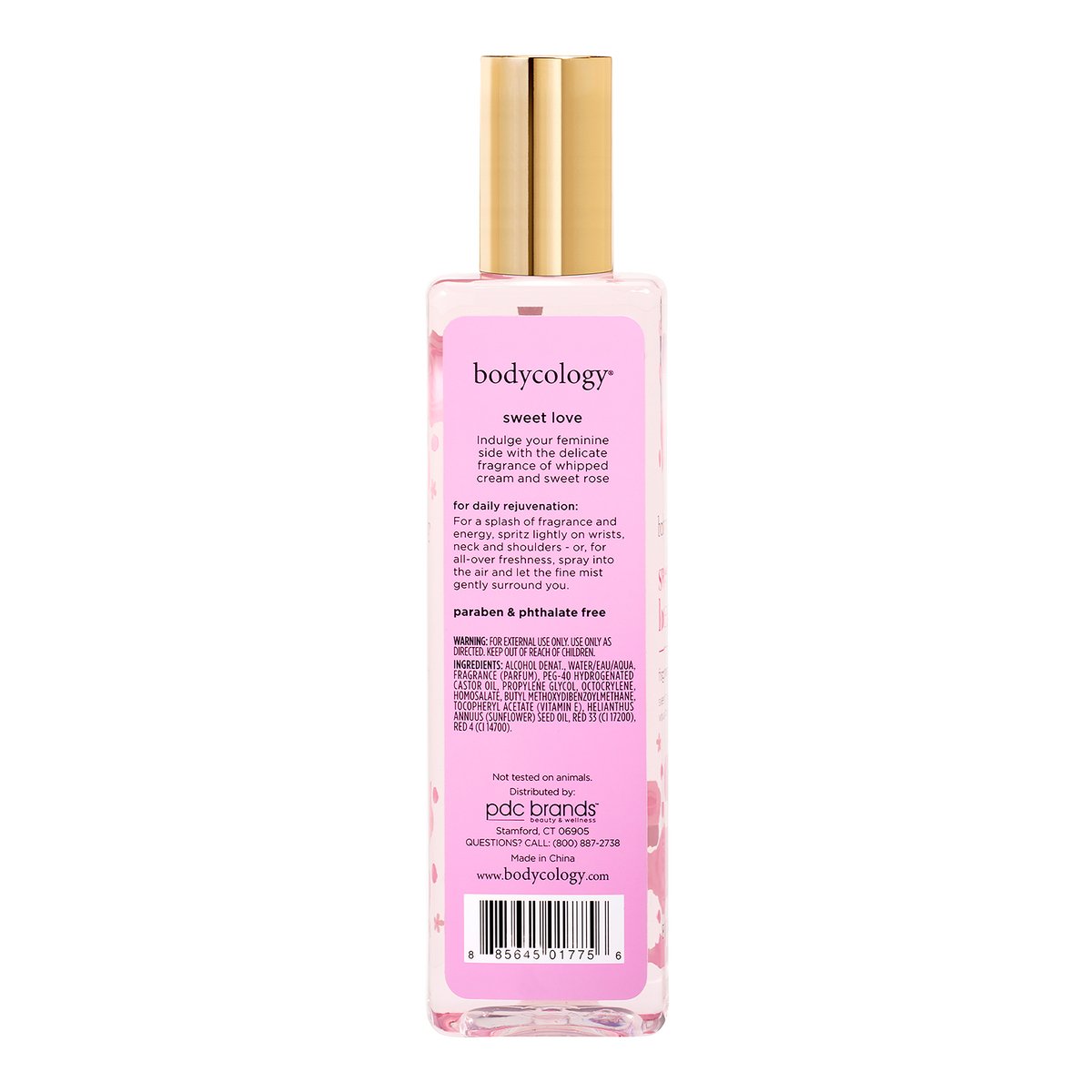 Bodycology Sweet Love Fragrance Mist 237 ml