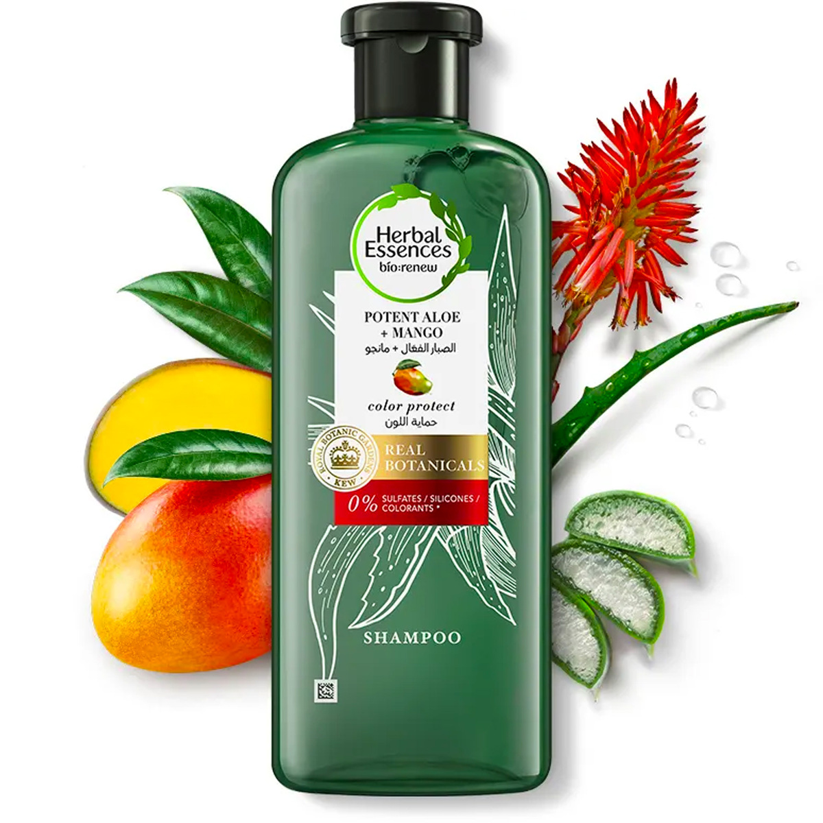 Herbal Essences Shampoo Potent Aloe + Mango 2 x 400 ml