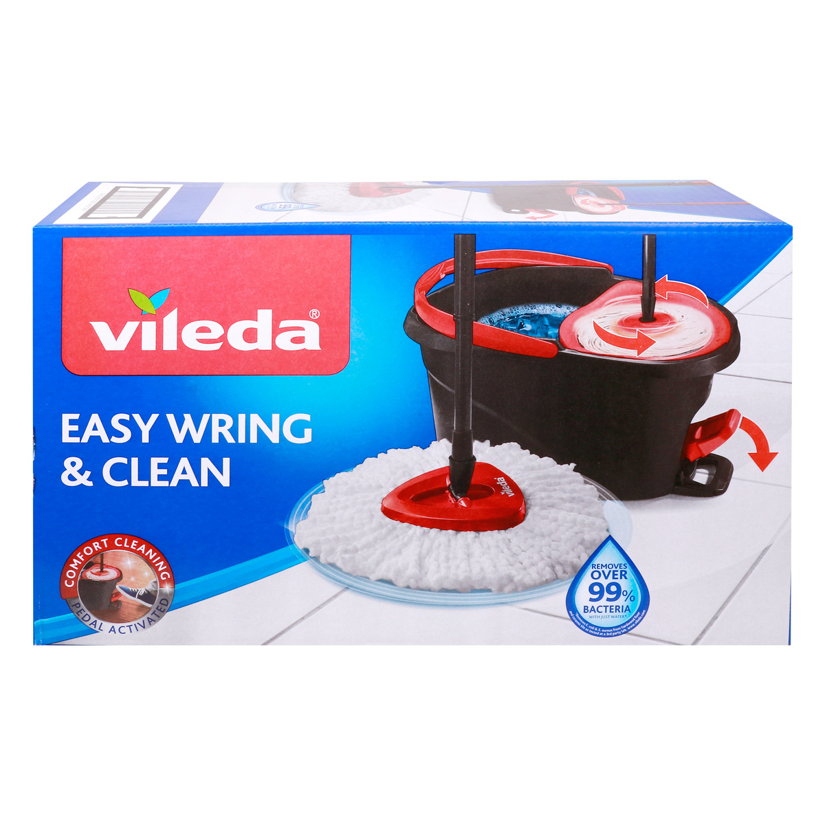 Vileda Easy Wring & Clean Spin Mop / Rotating Mop 1 Set