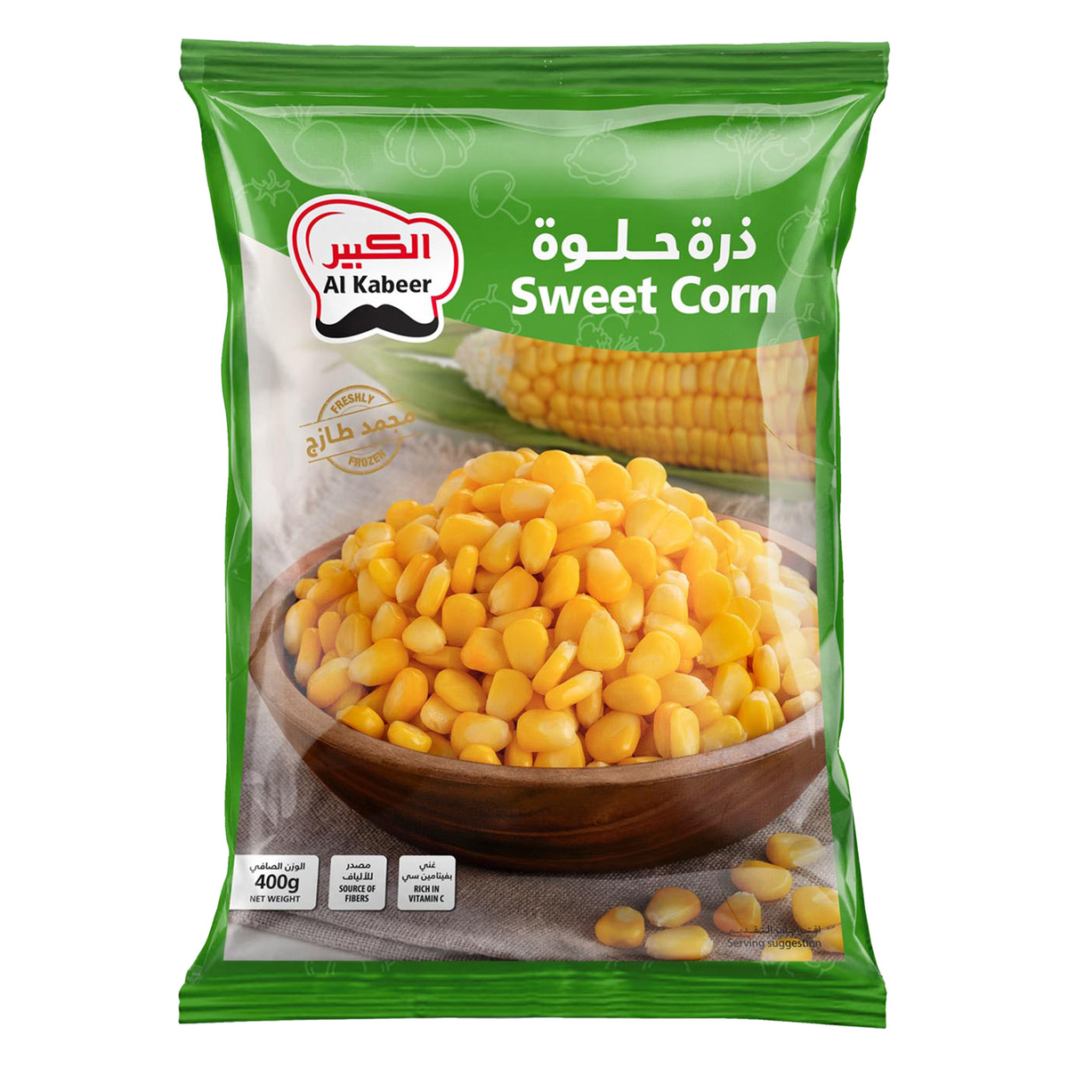 Al Kabeer Sweet Corn Value Pack 4 x 400 g