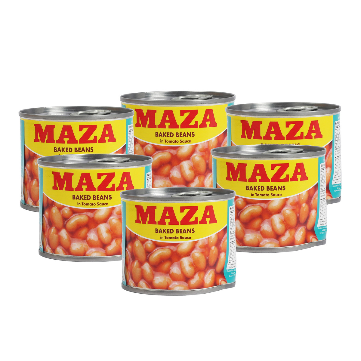 Maza Baked Beans Value Pack 6 x 220 g