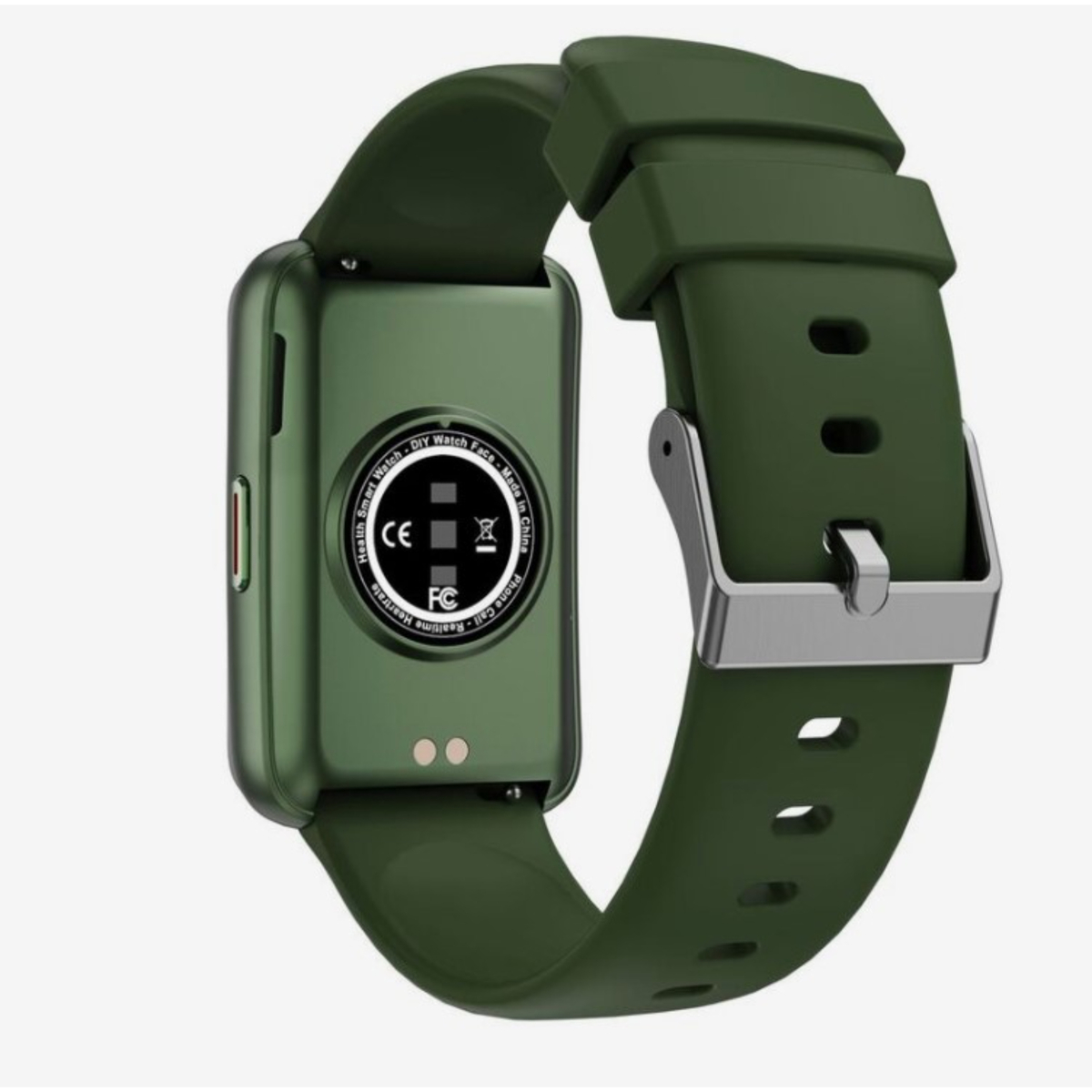 Swiss Military Smart Band Rhine2 Green Frame-Green Silicon Strap