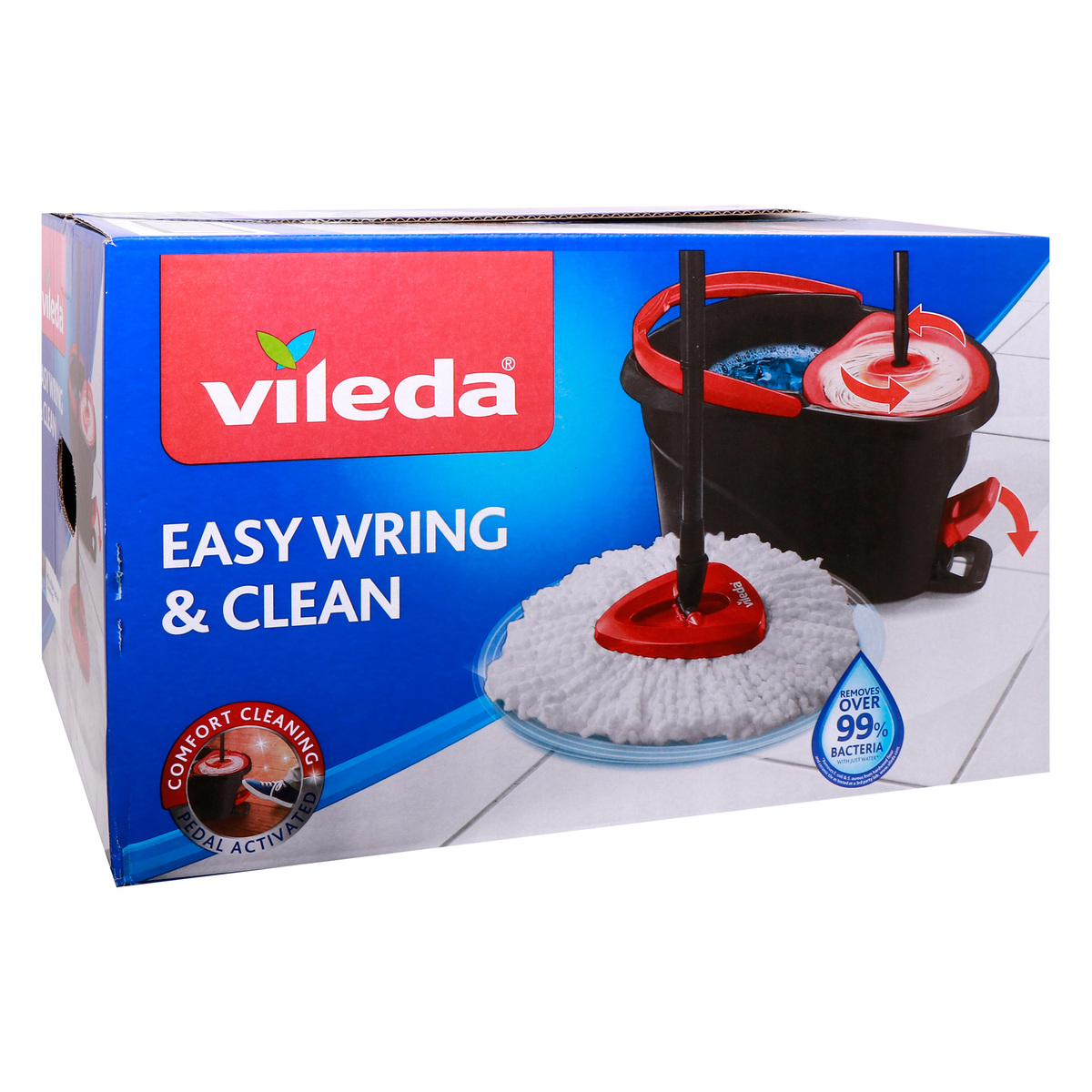 Vileda Easy Wring & Clean Spin Mop / Rotating Mop 1 Set