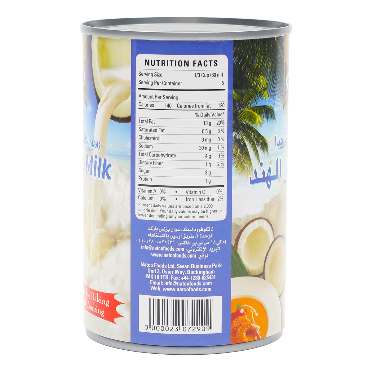 Natco Coconut Milk 400 ml