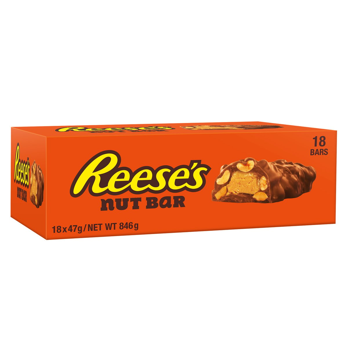 Reese's Nut Bar Milk Chocolate Bar 18 x 47 g