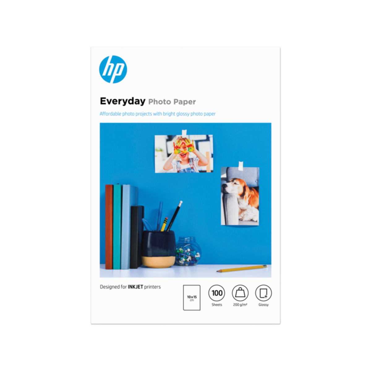 HP Everyday 10X15 Gls 100Sht FSC Photo Paper