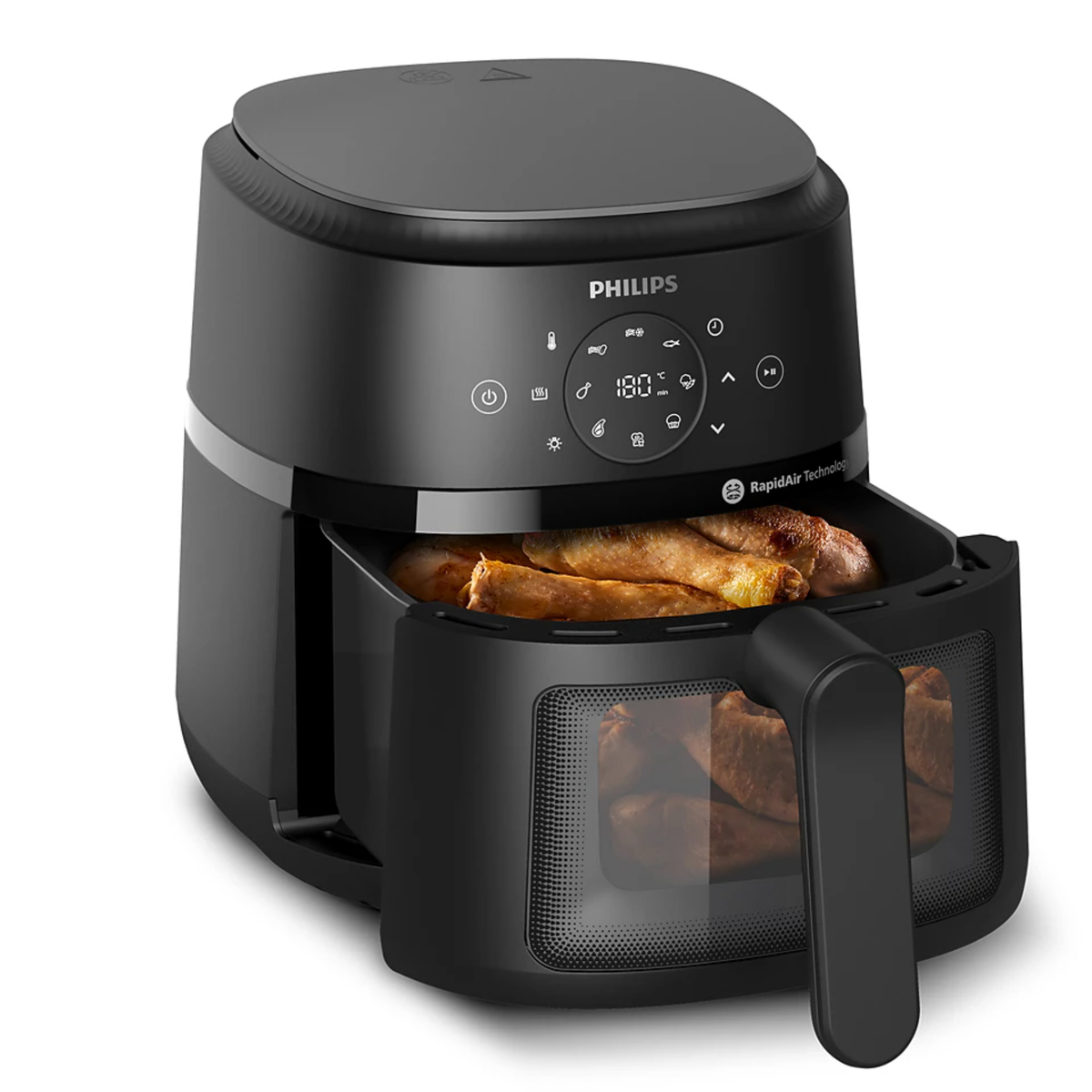 Philips 2000 Series Airfryer, 4.2L, 1500W, Black, NA220/09