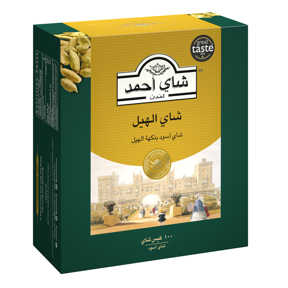 Ahmad Tea Cardamom Tea 100 Teabags