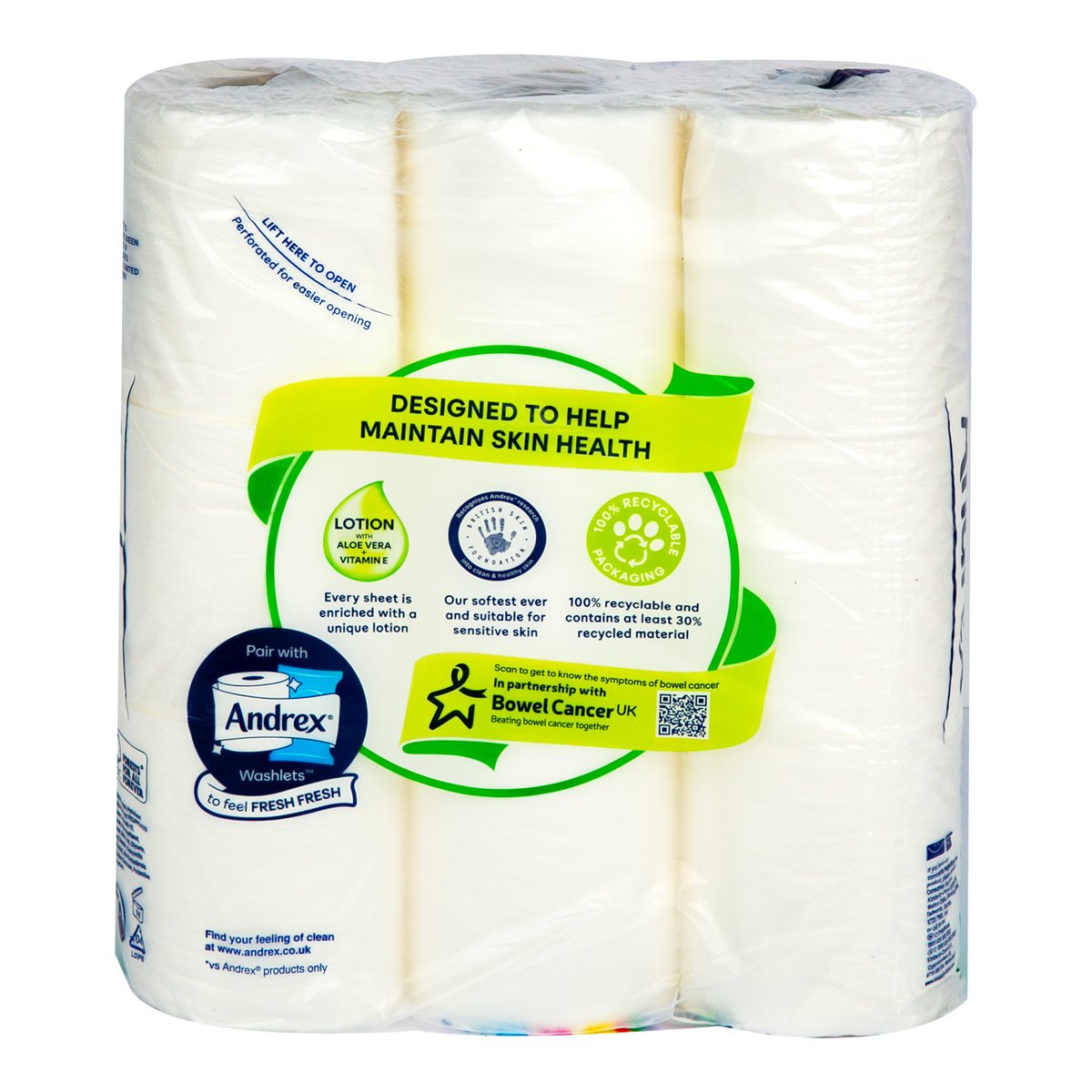 Andrex Ultra Care Toilet Tissue 9 Rolls