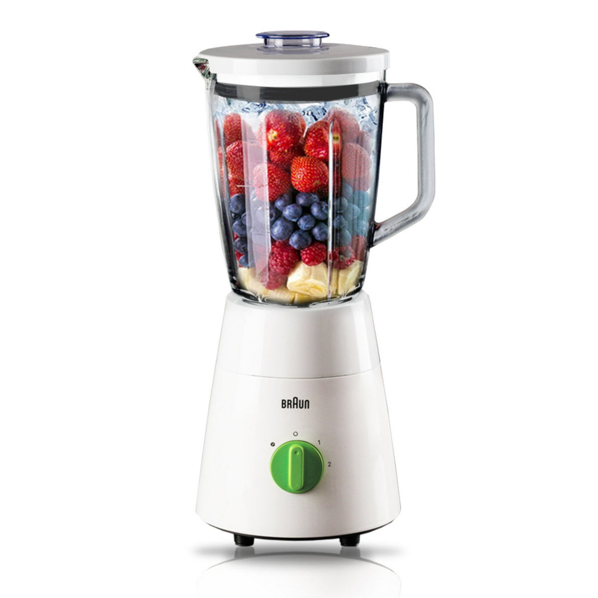 Braun Jug Blender, 500W, White, JB0115WH