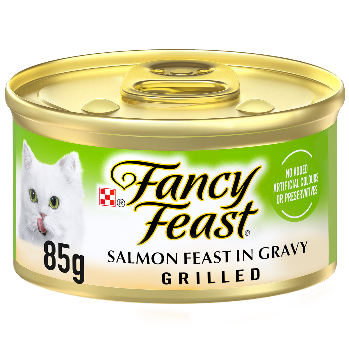 Purina Fancy Feast Grilled Salmon Feast In Gravy Cat Food 85 g