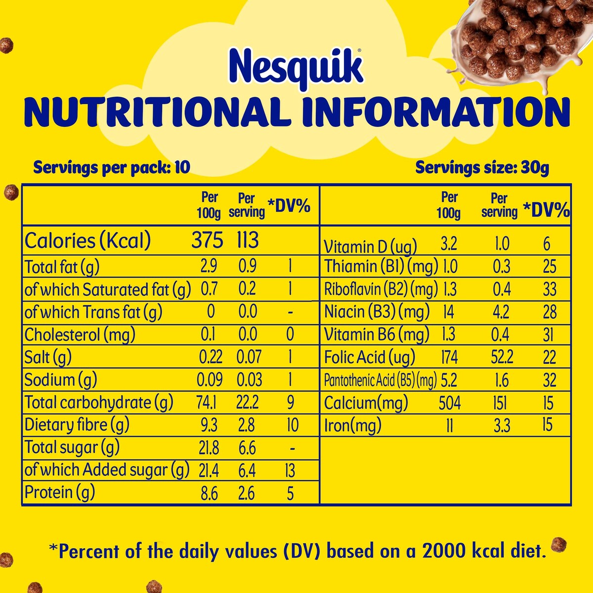 Nestle Nesquik Minis Cereal 300 g