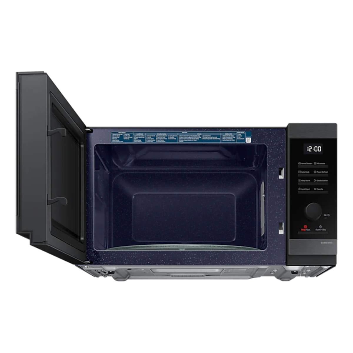 Samsung Solo Microwave Oven with Power Defrost and Home Dessert, 40L, Black, MS40DG5504AGSG