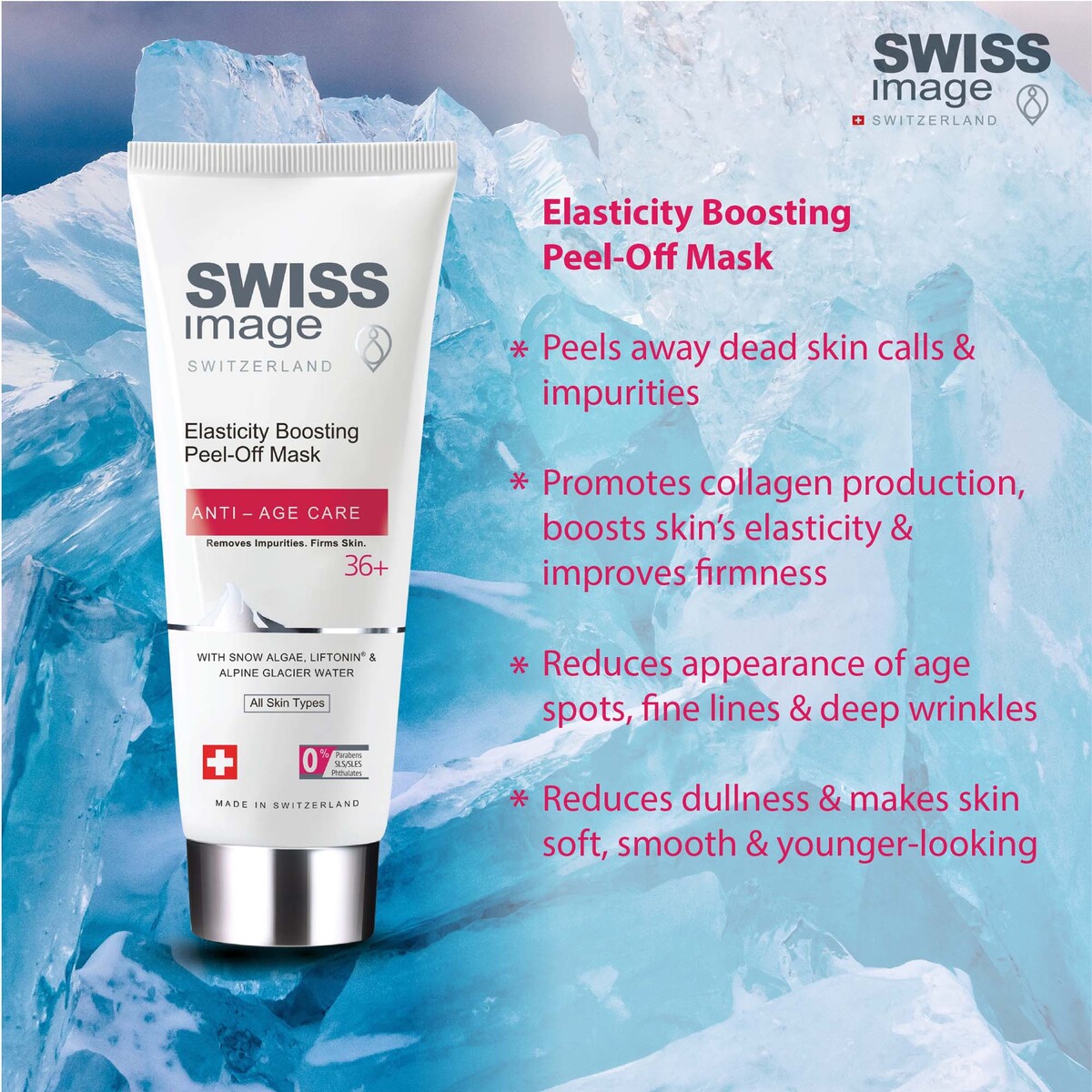 Swiss Image 36+ Elasticity Boosting Peel - Off Mask 75 ml