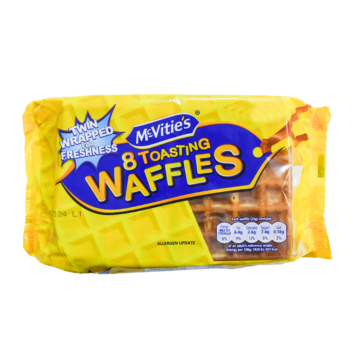 McVitie's Toasting Waffles 8 pcs